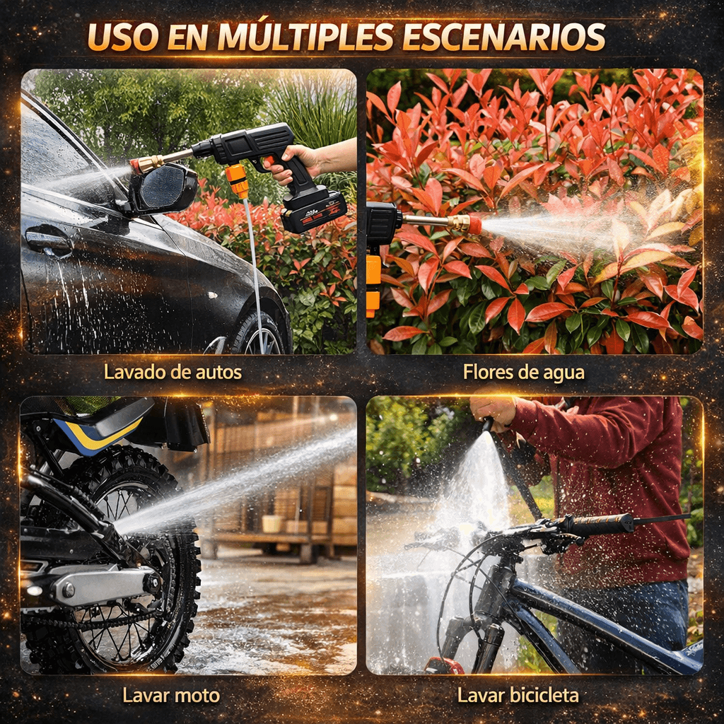 Hidrolavadora Portátil de Alta Presión